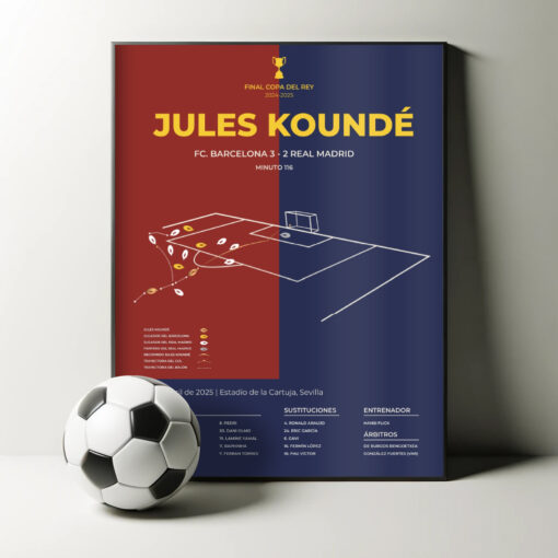 Poster gol de Koundé